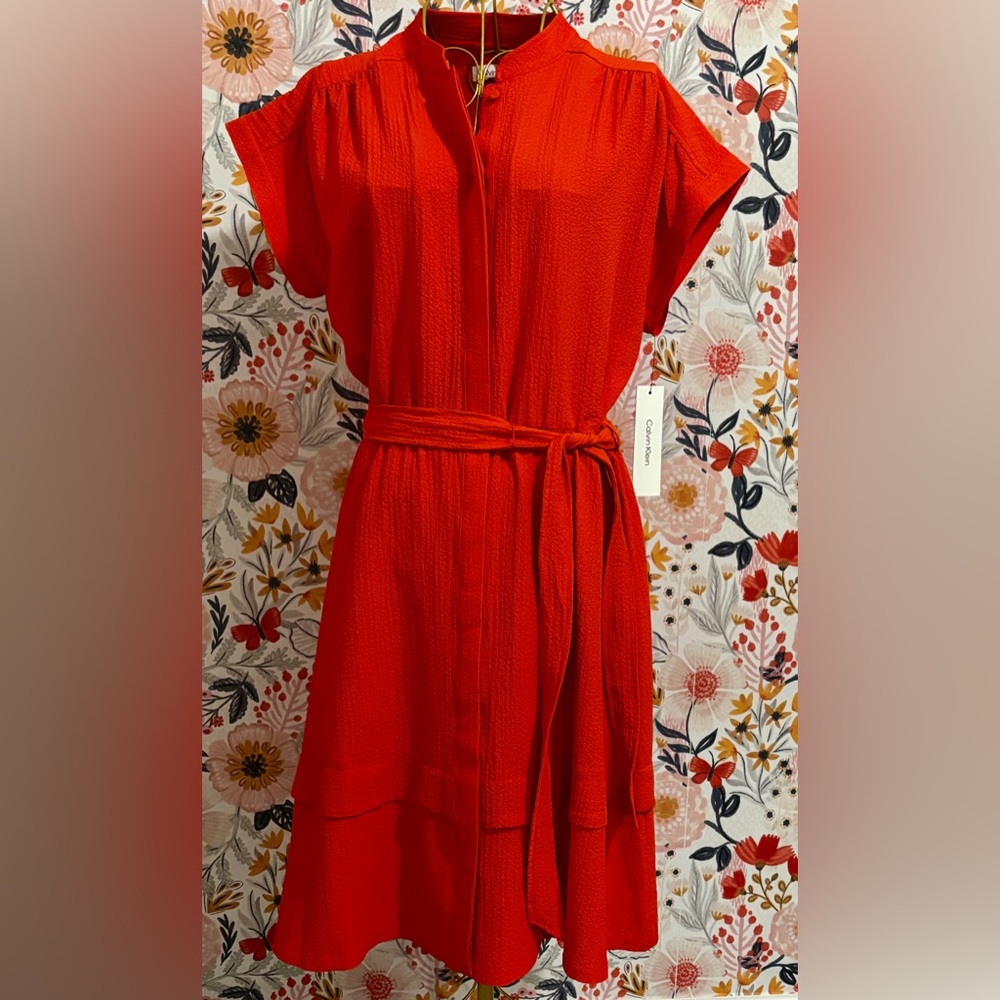 Calvin Klein Vibrant Red Attire
